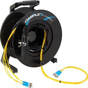 Camplex 4-Channel ST Single Mode Fiber Optic Tactical Snake Reel, 1000 Foot Clearance Ebay