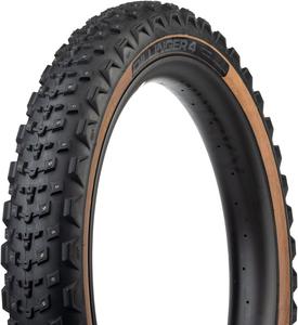 Dillinger 4 Tire - 27.5 x 4.0 Tubeless Folding Tan 60 TPI 168 Large Concave Carbide Aluminum Studs Outlet Manchester Great Sale