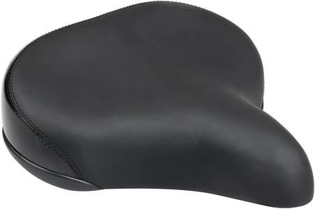 Cruiser Saddle - Memory Foam Soft Touch Cover Steel Black Pay With Visa For Sale