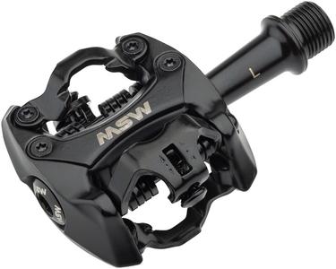 Flash II Pedals - Dual Sided Clipless Aluminum 9/16" Black Marketable