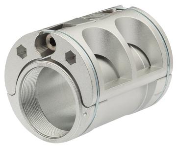 Bushnell Eccentric Lightweight Bottom Bracket - 68mm x 54mm Silver With Mastercard