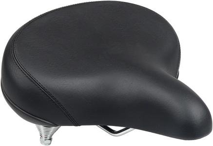 Cruiser Saddle - Springs Steel Black Sale Amazing Pice
