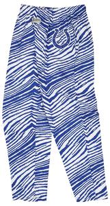 Zubaz Indianapolis Colts NFL Men's Zebra Left Hip Logo Lounge Pant Comfortable