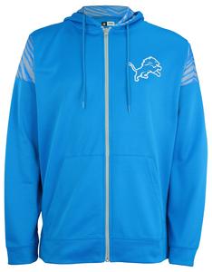 Zubaz Detroit Lions NFL Men's Full Zip Hoodie with Zebra Print Details Fashionable Cheap Online