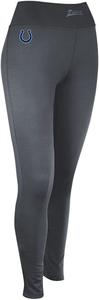 Zubaz Indianapolis Colts NFL Women's Solid Legging, Charcoal Clearance New Arrival