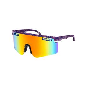 FOCO X Zubaz NFL Collab 90s Retro Swag Sunglasses, Buffalo Bills Genuine Cheap Pice