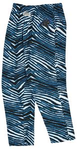 Zubaz Carolina Panthers NFL Men's Zebra Left Hip Logo Lounge Pant Clearance Great Deals