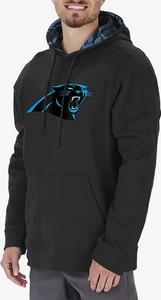 Zubaz Carolina Panthers NFL Men's Team Color Hoodie with Team Camo Liner Discounts Sale Online