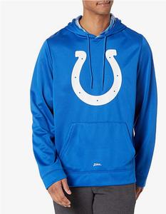 Zubaz Indianapolis Colts NFL Men's Team Color Hoodie with Team Camo Liner Clearance Buy
