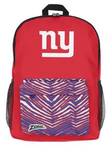 FOCO X ZUBAZ NFL New York Giants Zebra 2 Collab Printed Backpack Manchester Sale Online