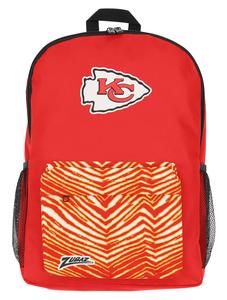 FOCO X ZUBAZ NFL Kansas City Chiefs Zebra 2 Collab Printed Backpack Clearance With Credit Card