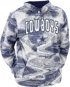 Zubaz Dallas Cowboys NFL Men's Static Hoodie Outlet Sast