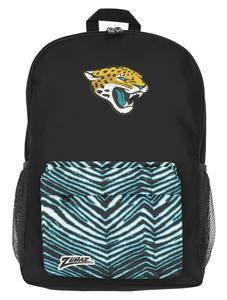 FOCO X ZUBAZ NFL Jacksonville Jaguars Zebra 2 Collab Printed Backpack Free Shipping Cost
