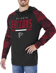 Zubaz Atlanta Falcons NFL Men's Lightweight Hoodie with Team Camo Sleeves Get Authentic Cheap Pice