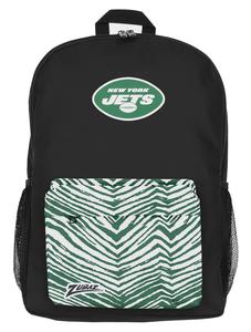 FOCO X ZUBAZ NFL New York Jets Zebra 2 Collab Printed Backpack For Sale Cheap Pice