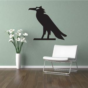 Egyptian Raven Wall Decal - Vinyl Decal - Car Decal - AL31 Sale View