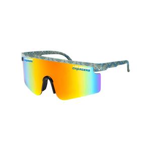 FOCO X Zubaz NFL Collab 90s Retro Swag Sunglasses, Los Angeles Chargers Discount Wiki