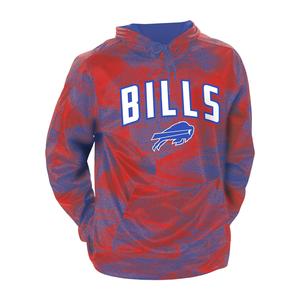 Officially Licensed Zubaz Men's NFL Static Hoodie, Buffalo Bills Shop Sale Online