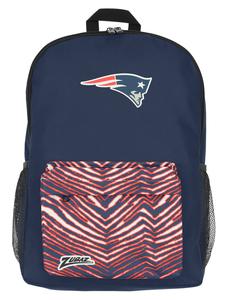 FOCO X ZUBAZ NFL New England Patriots Zebra 2 Collab Printed Backpack Cheap Sale Reliable