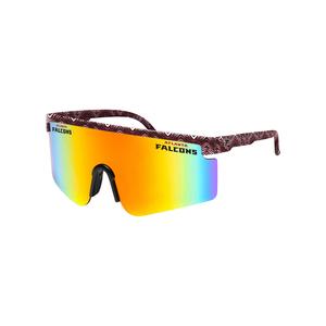 FOCO X Zubaz NFL Collab 90s Retro Swag Sunglasses, Atlanta Falcons Original Cheap Pice