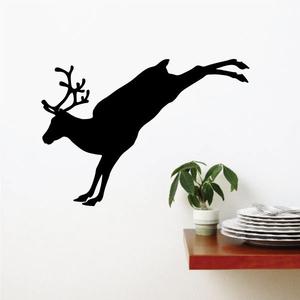 Landing Jump Reindeer Decal Discount Low Cost