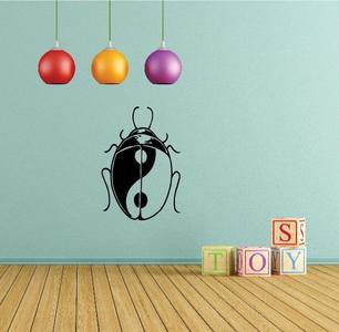 Ladybug Yin Yang Back Decal Cheap Sale Outlet