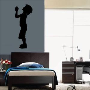 Standing Boy Praying to the Sky Decal Pay With Paypal Cheap Online