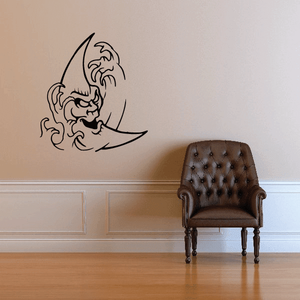 Moon controlling Waves Decal For Cheap Cheap Online