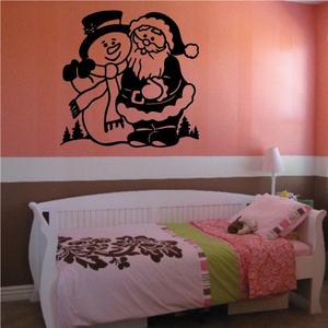 Santa And Frosty Decal Cheap Sale Online