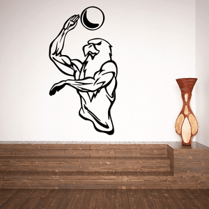 Volleyball Wall Decal - Vinyl Decal - Car Decal - CDS006 Enjoy Cheap Online