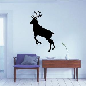Reindeer Leaping Up Decal Discount Original