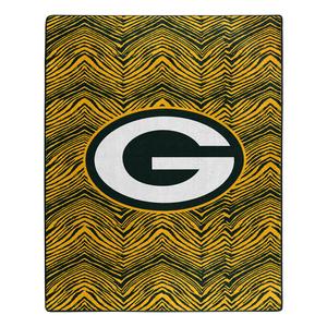 Zubaz X Northwest NFL Green Bay Packers Zubified Raschel Throw Blanket Discount For Cheap