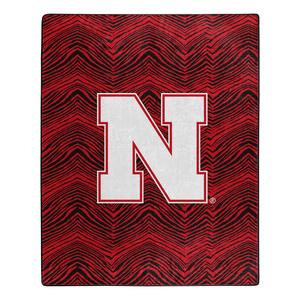 Zubaz X Northwest NCAA Nebraska Cornhuskers Zubified Throw Blanket Buy Cheap Recommend