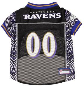 Zubaz X Pets First NFL Baltimore Ravens Team Pet Jersey For Dogs Countdown Package Cheap Pice