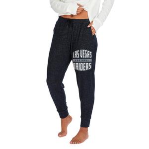 Zubaz Women's NFL Las Vegas Raiders Marled Lightweight Jogger Pant Genuine For Sale