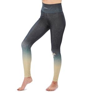 Zubaz Women's NFL NEW ORLEANS SAINTS BLACK/BURN GOLD DISTRESSED GRADIENT LEGGING SM 100% Authentic For Sale