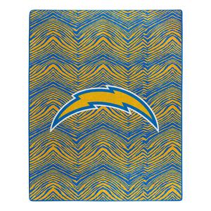 Zubaz X Northwest NFL Los Angeles Chargers Zubified Raschel Throw Blanket Pick A Best