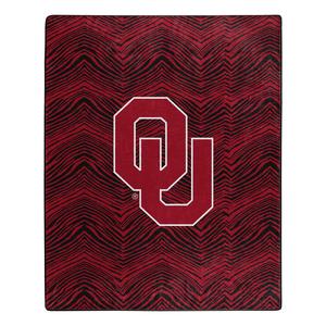 Zubaz X Northwest NCAA Oklahoma Sooners Zubified Throw Blanket Clearance Ebay