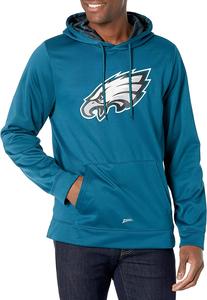 Zubaz Philadelphia Eagles NFL Men's Team Color Hoodie with Team Camo Liner Sale 100% Original