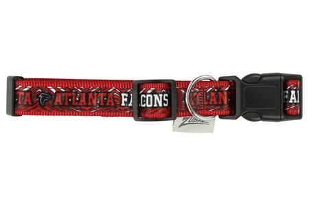 Zubaz X Pets First NFL Atlanta Falcons Team Adjustable Dog Collar Clearance 2025