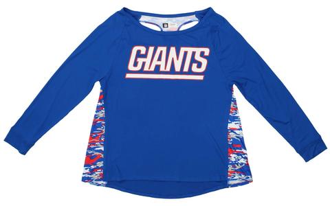 Zubaz Women's NFL New York Giants Racer Back Shirt Top Websites Online