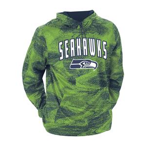 Zubaz Seattle Seahawks NFL Men's Static Hoodie For Cheap Sale Online