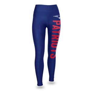 Zubaz NFL WOMENS NEW ENGLAND PATRIOTS SOLID NAVY BLUE LEGGING W/ VERTICAL GRAPHIC Double Extra Large 2025 New