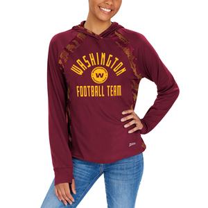 Zubaz NFL Women's Washington Football Team Elevated Hoodie W/ Team Color Viper Print Outlet For Nice