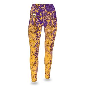 Zubaz NFL Women's Zubaz Minnesota Vikings Logo Leggings Official Cheap Online