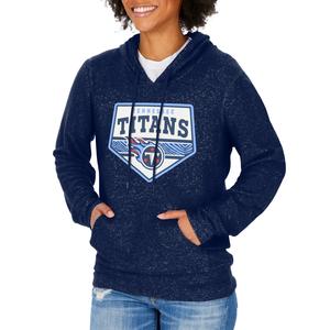 Zubaz NFL Women's Tennessee Titans Team Color Soft Hoodie Shipping Discount Sale
