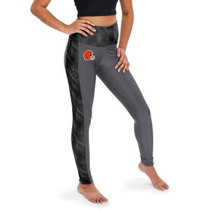 Zubaz Women's NFL Cleveland Browns Viper Snake Detail Leggings Cheap Lowest Pice