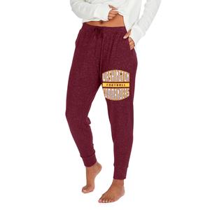 Zubaz Washington Commanders NFL Women's Marled Lightweight Jogger Pant Cheap Sale Brand New Unisex