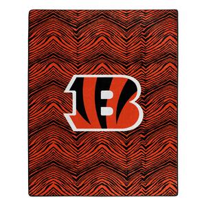 Zubaz X Northwest NFL Cincinnati Bengals Zubified Raschel Throw Blanket Looking For Online