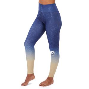Zubaz Women's NFL Los Angeles Rams Gradient Leggings Cheap Sale 2025 Newest